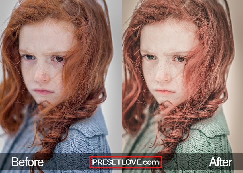 The One Preset - perfect freckles
