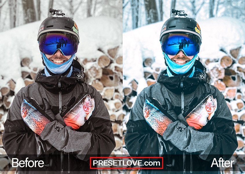 Winter Sports Preset - full ski gear