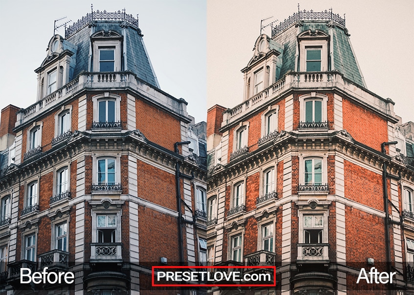 Vintage Architecture Preset - Victorian house