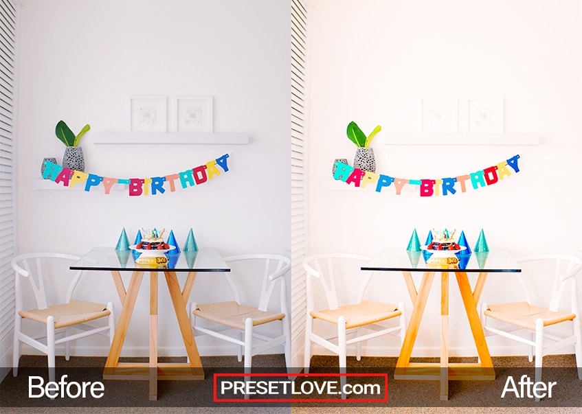 Vivid Party Preset - happy birthday