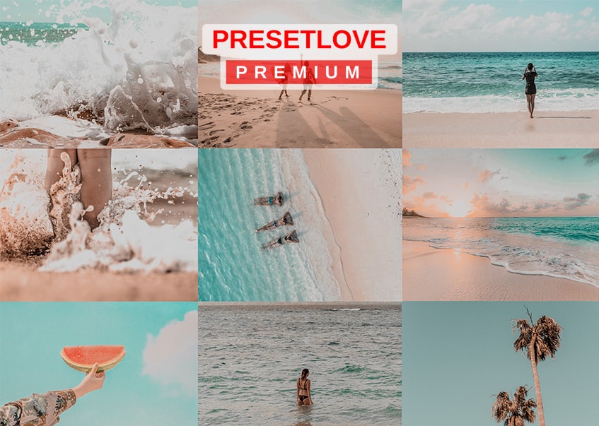 Summer Glaze - Premium Orange & Teal Lightroom preset for vacation and beach photos by PresetLove