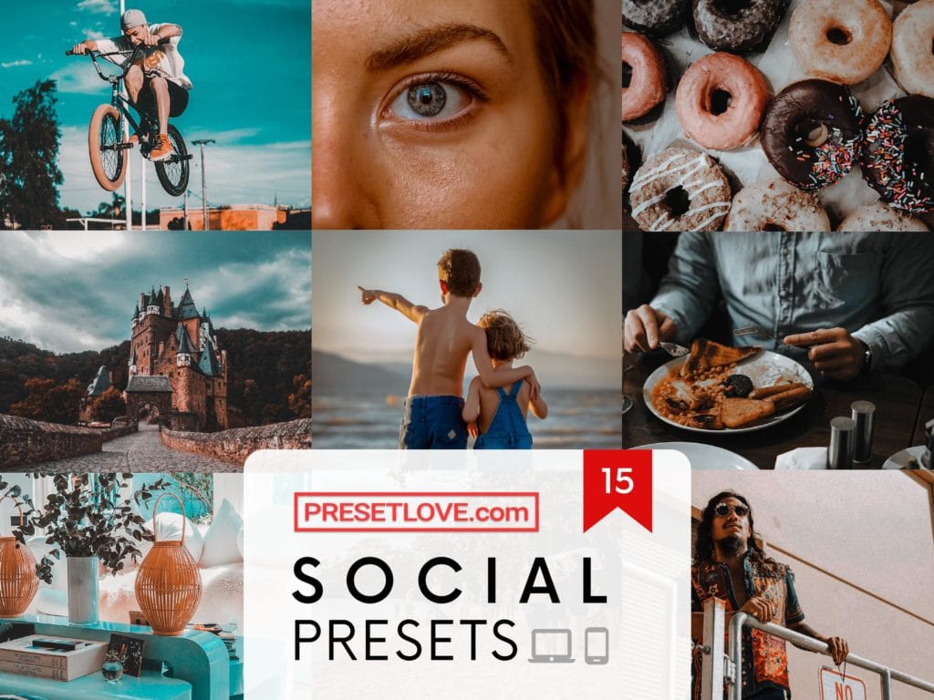 Social Collection Lightroom presets by PresetLove