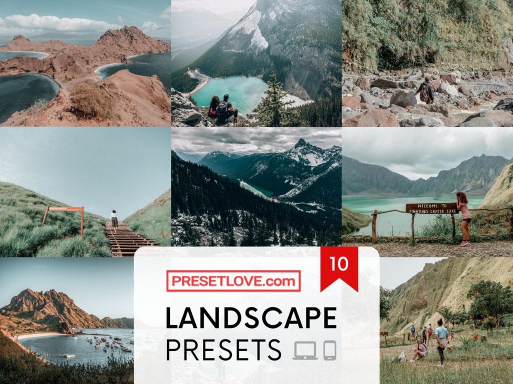 Premium Landscape Presets by PresetLove