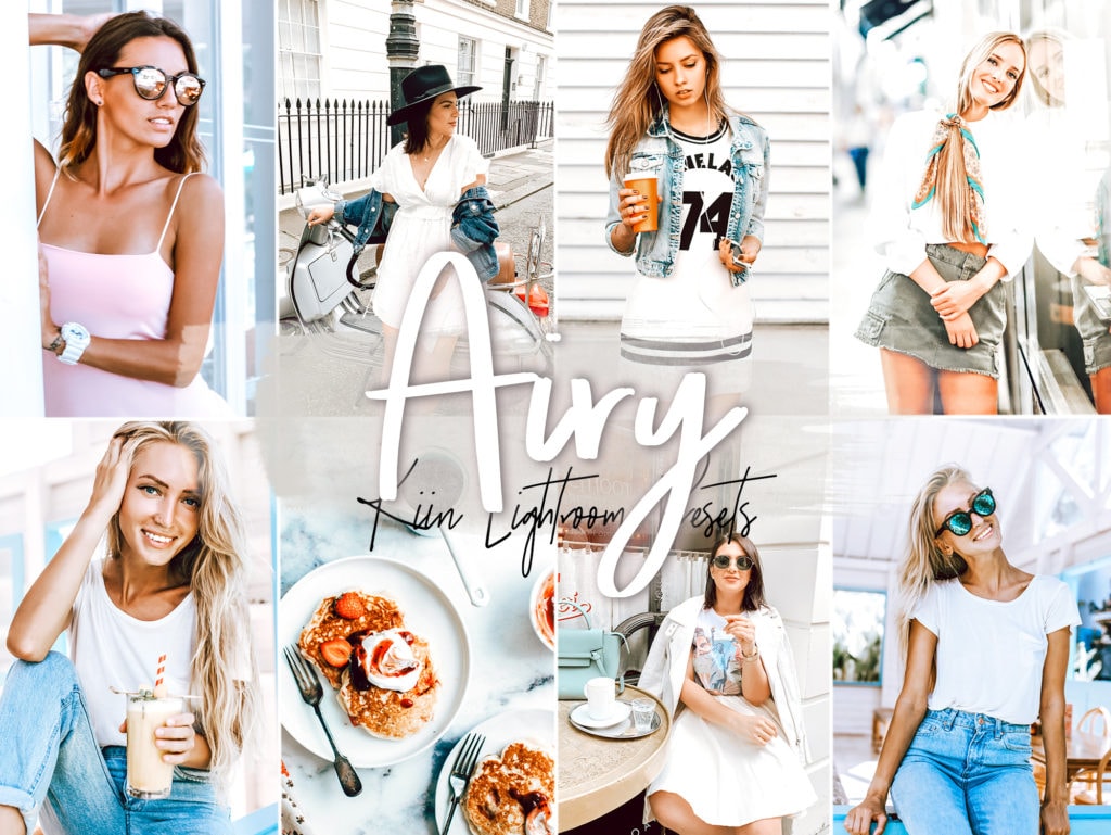 Airy and Bright white preset collection by KIIN Lightroom Presets