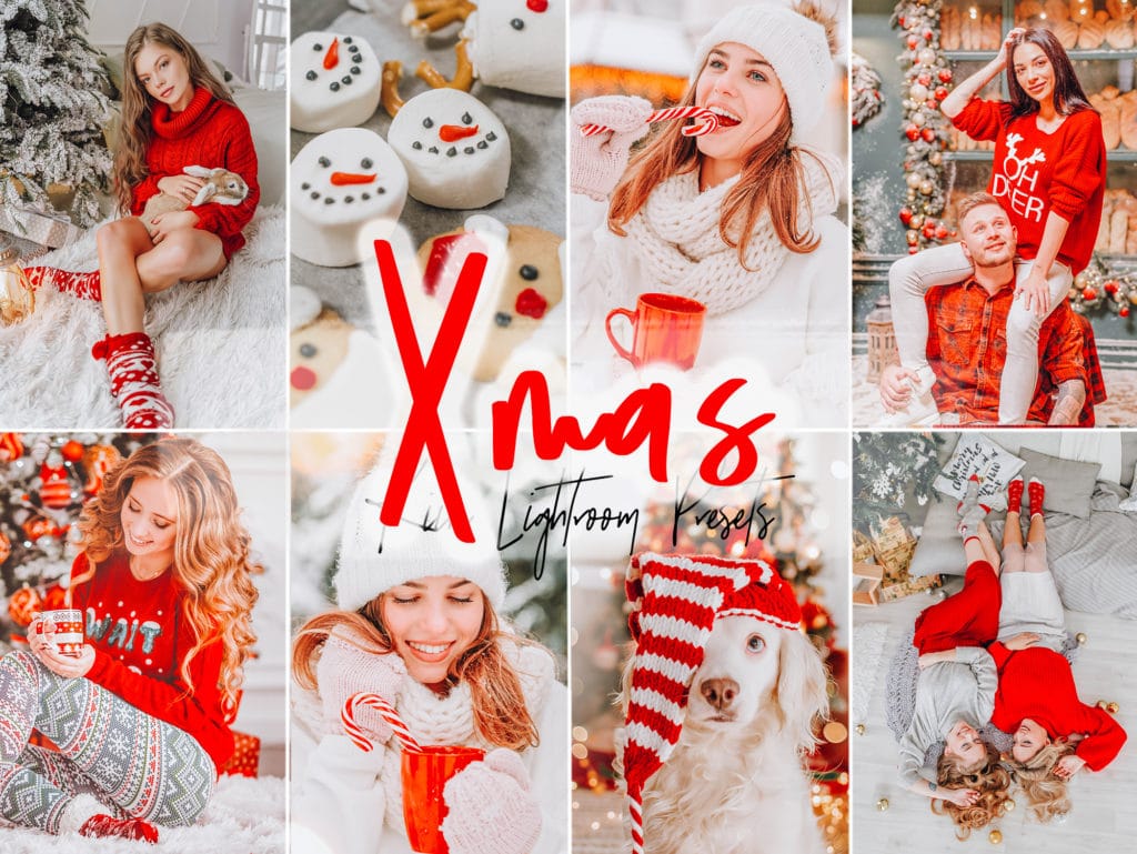Xmas Christmas and Winter Lightroom presets by KIIN Creations