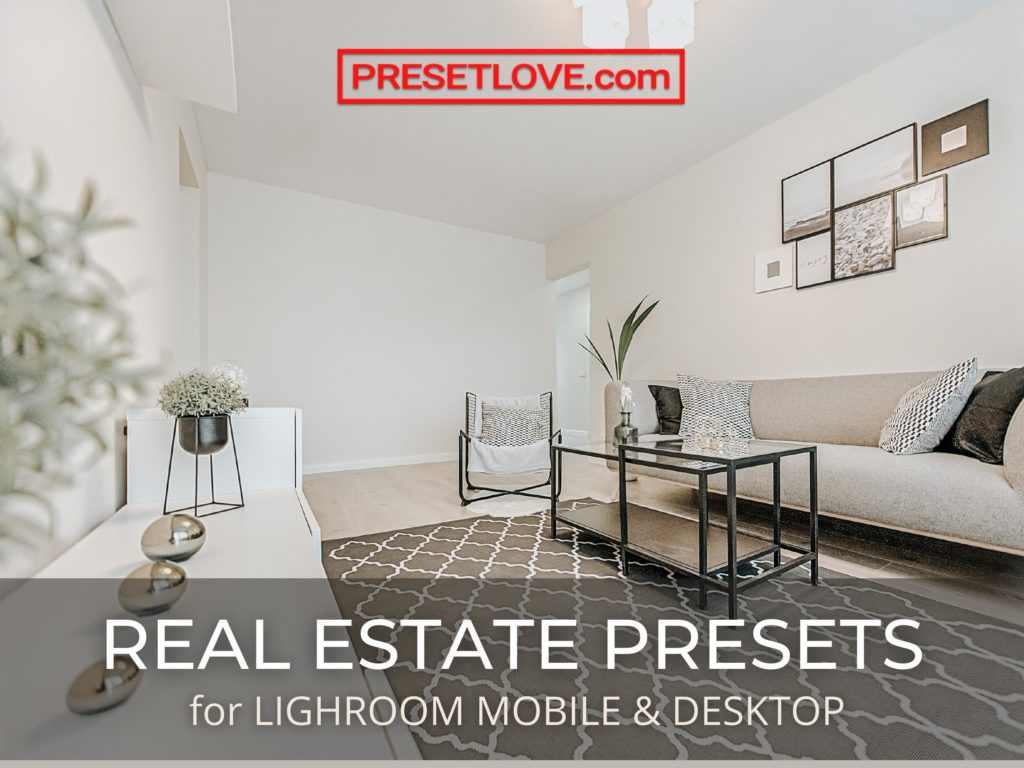 Real Estate Lightroom Presets for Mobile and Desktop - Interior and Exterior - Free and Paid