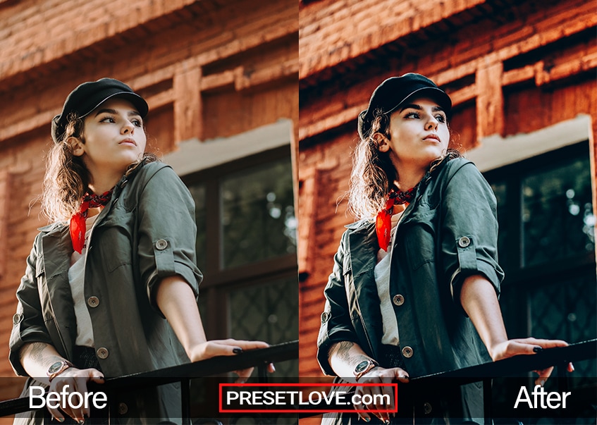 Explore the Cityscape with Downtown Preset - Before and After Comparison Image by PresetLove