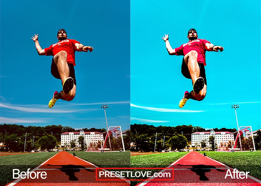 Sport Preset long jump