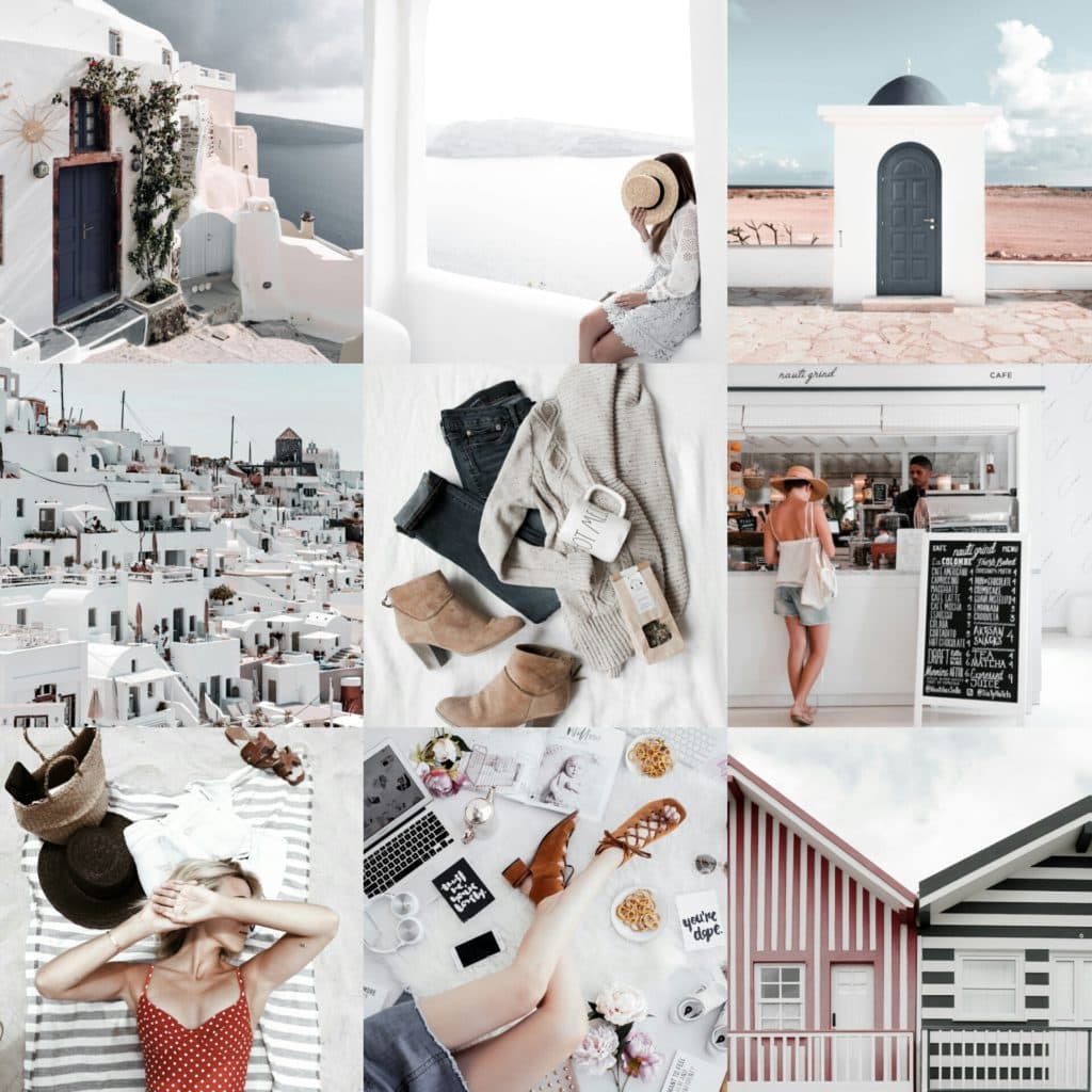 High Key Original Collage - Premium White Lightroom Preset by PresetLove