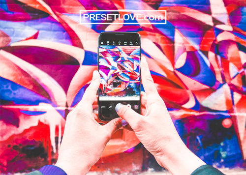 A colorful photo of Street Art with colors optimized by a free urban preset by Preset Love