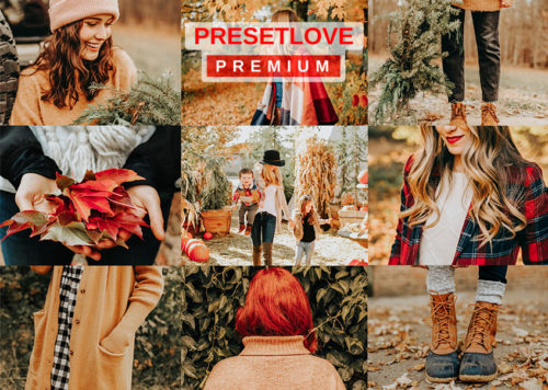 Autumn Fashion Premium Lightroom Preset for Fall Photography