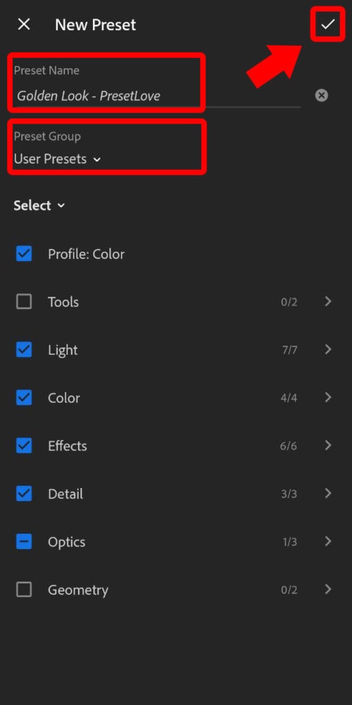 How to use Lightroom Mobile Android - Step 6