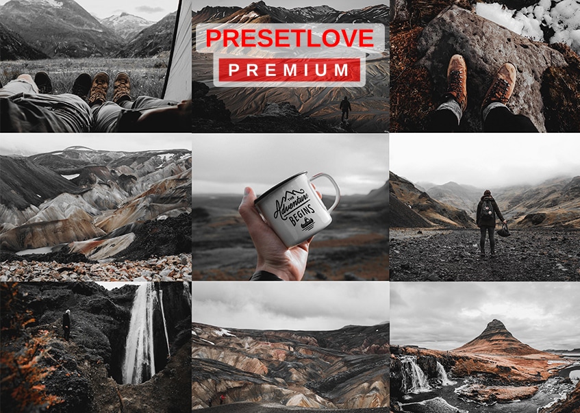 Volcanic Ash Premium Dark Landscape Preset by PresetLove