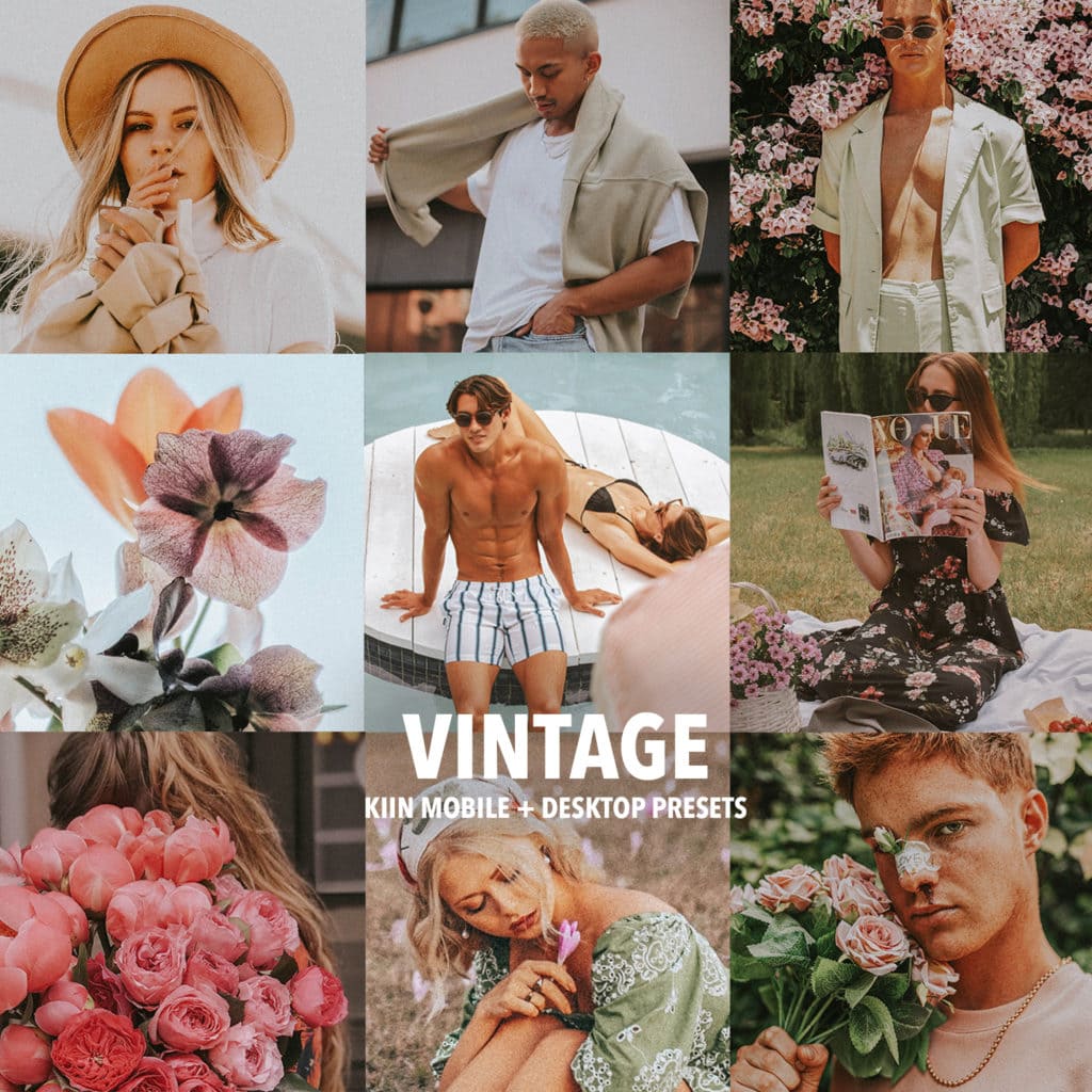 Vintage Film Preset by KIIN for Lightroom mobile and desktop