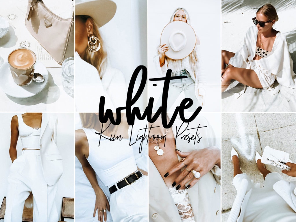 White Lightroom Presets by KIIN