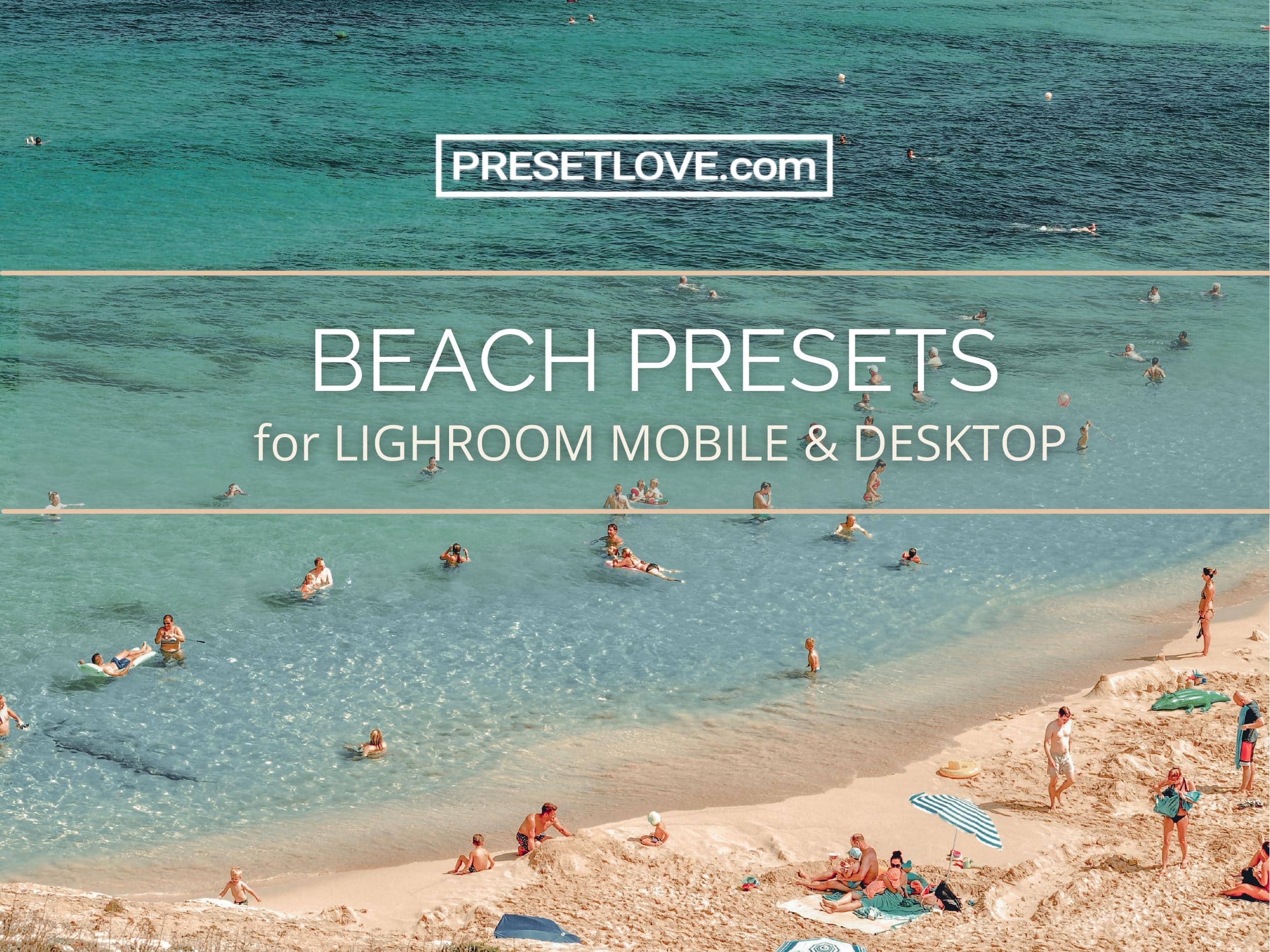 Beach Presets Summer Lightroom Presets Vacation Lightroom Filters Mobile & Desktop Lightroom Presets 27 Ocean Vibes Lightroom Presets