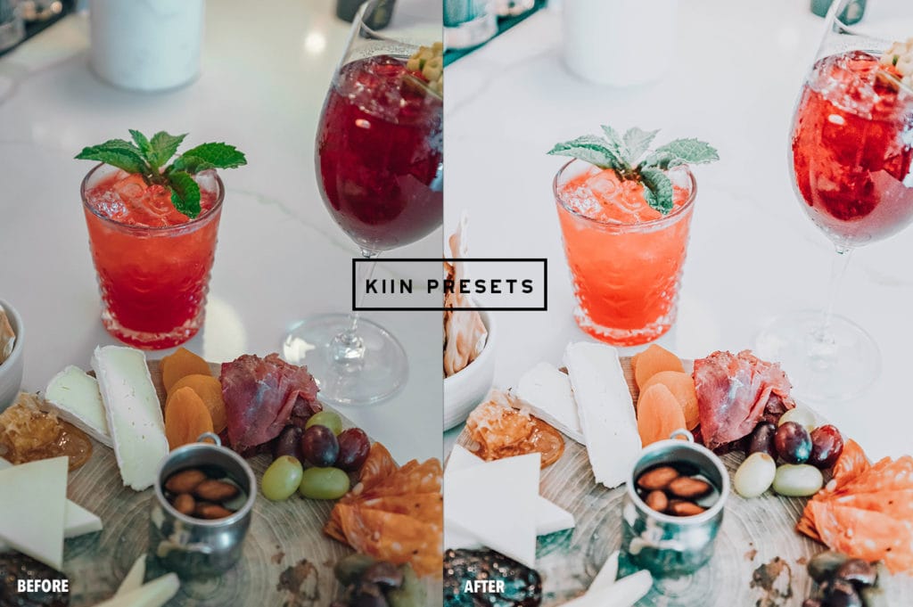 Get Your Foodie Fix with Clean Presets - Before and After Comparison Image by PresetLove