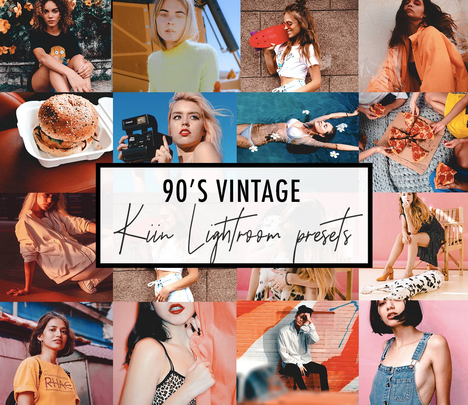 KIIN 90s Vintage Lightroom Presets