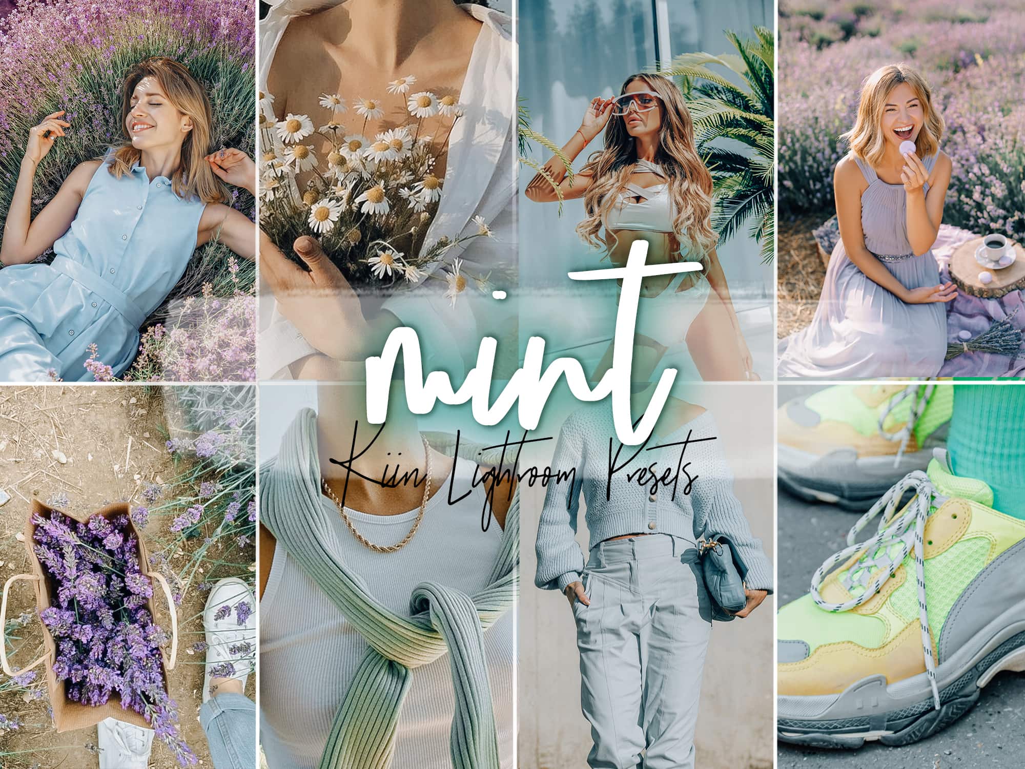 KIIN Lilac Mint Lightroom presets