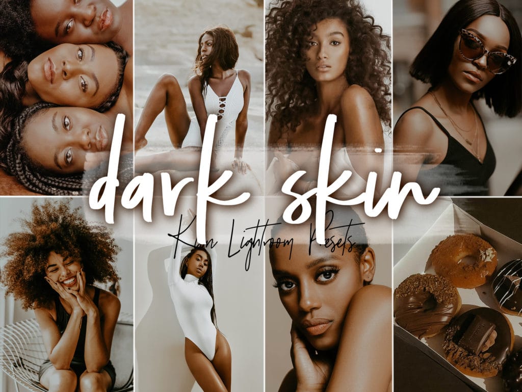 Dark Skin Lightroom Presets by KIIN